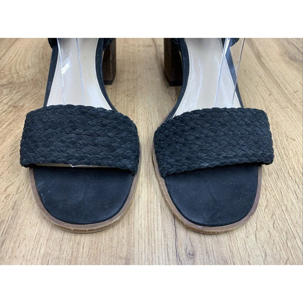 Vince Camuto Womens Kolema Block Heel Sandal Shoes Strap back Black  Size US 9M - Picture 6 of 16